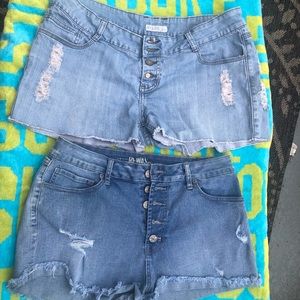Denim Shorts - 2 pairs